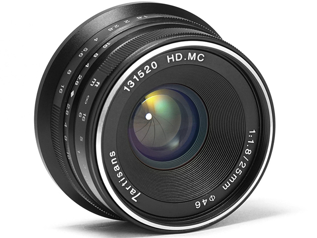 25mm / f1.8 Lens