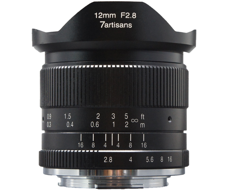 12mm/f2.8 Manual Focus Lens