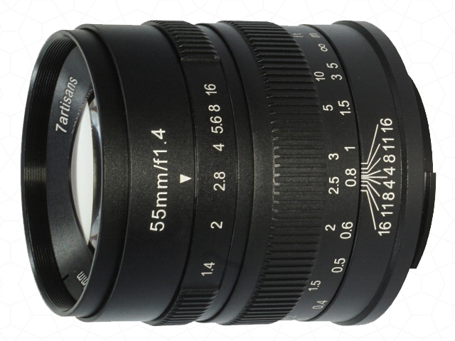 55mm/f1.4 Manual Focus Lens